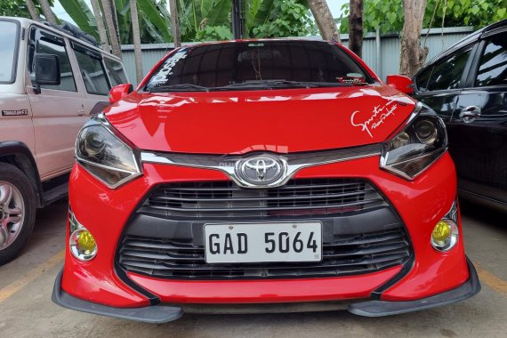 Sell 2018 Toyota Wigo  1.0 G MT in Red