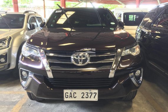 2017 Toyota Fortuner G