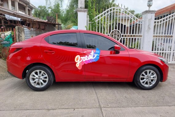 Pre-owned Red 2018 Mazda 2  SKYACTIV V+Sedan AT for sale