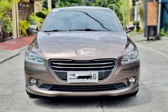 Brown 2015 Peugeot 301 Sedan second hand for sale