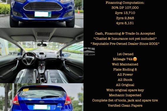 For Sale!2014 Ford Fiesta 1.5 Hatchback Automatic Gas call for more details 09171935289