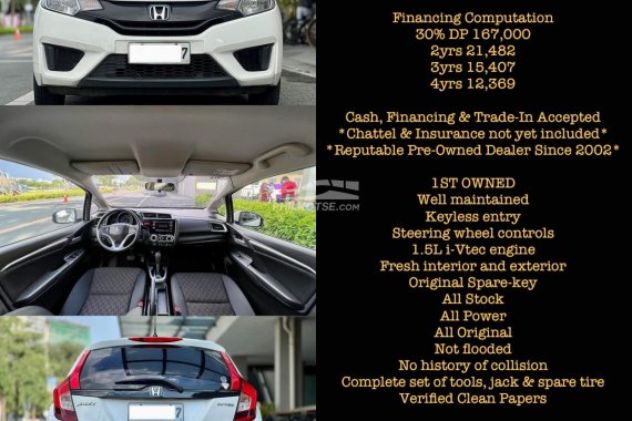 FOR SALE!2016 Honda Jazz 1.5 V Automatic Gas call for more details 09171935289