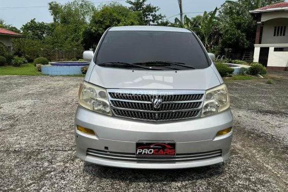 Second hand 2003 Toyota Alphard  3.5 Gas AT for sale in good condition