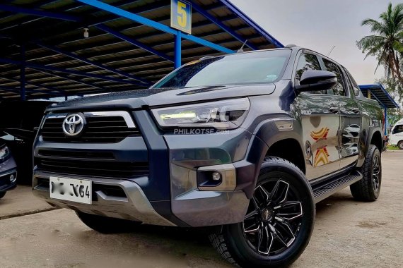 FRESH Grayblack 2021 Toyota Hilux Conquest 2.8 4x4 AT for sale