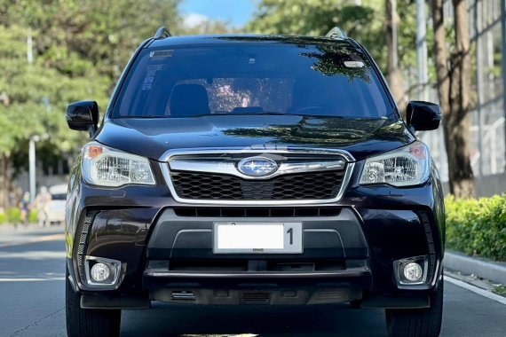 Pre-owned Red 2014 Subaru Forester 2.0 XT Automatic Gas for sale