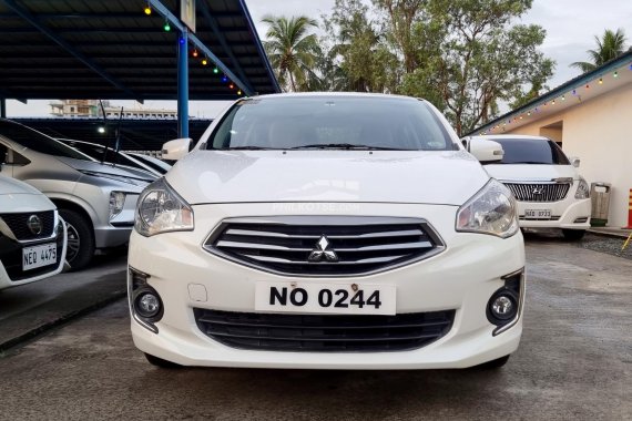 Pre-owned White 2017 Mitsubishi Mirage G4  GLS 1.2 MT for sale