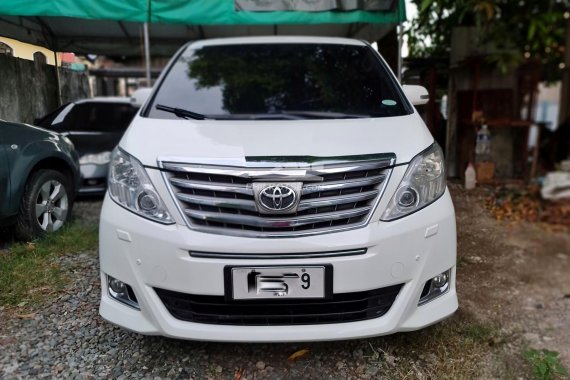 Second hand 2014 Toyota Alphard  3.5 Gas AT for sale in good condition