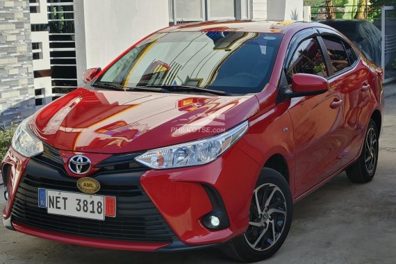 Red 2021 Toyota Vios  1.3 E CVT  for sale