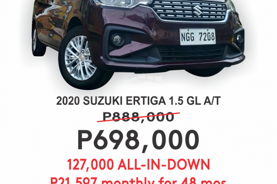 2020 Suzuki Ertiga 1.5 GL A/T 