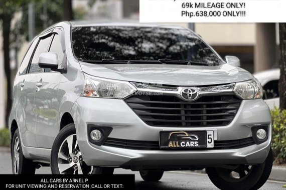 2016 Toyota Avanza 1.5 G Gas Automatic  Php.638,000 ONLY!!!