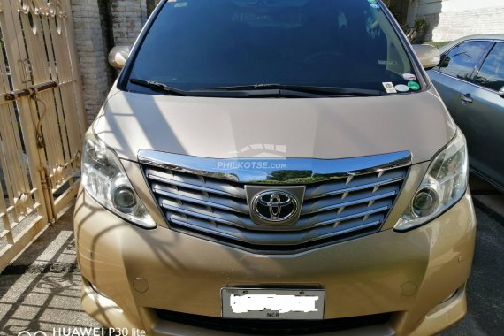 Second hand 2011 Toyota Alphard  3.5 Gas AT for sale