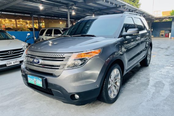 2013 FORD EXPLORER 4X4 GAS AUTOMATIC! 7 SEATER PREMIUM SUV! FINANCING LOW DP!
