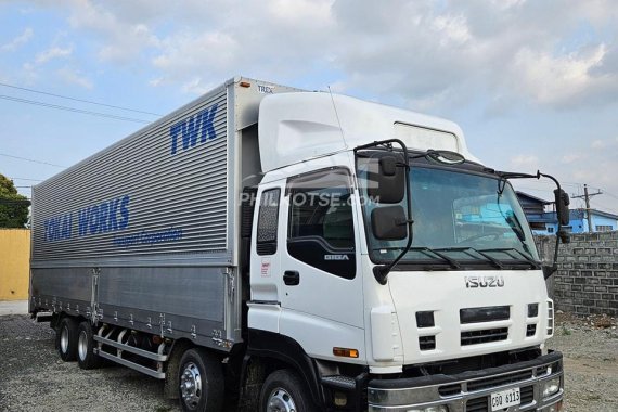 2022s Isuzu Giga 32ft Aluminum Wing Van 12W 6UZ1 Engine Manual Diesel