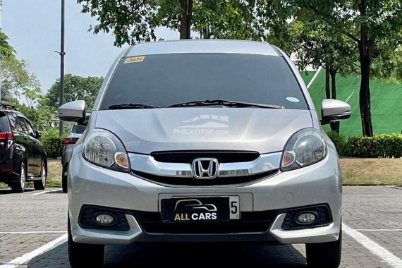 Used Silver 2016 Honda Mobilio V 1.5 Automatic Gas  for sale