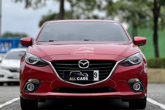 162k ALL IN PROMO!! Red 2015 Mazda 3 2.0 R Automatic Gas  second hand for sale