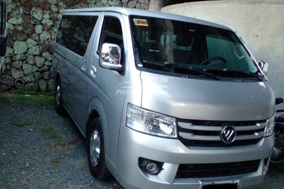 Silver Foton View Transvan  Passenger Van