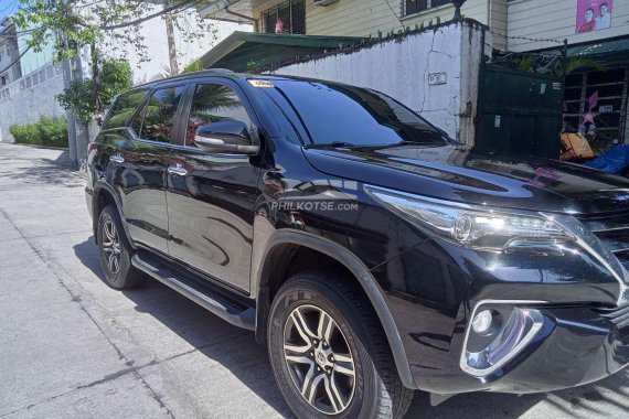 Black 2017 Toyota Fortuner SUV / Crossover second hand for sale