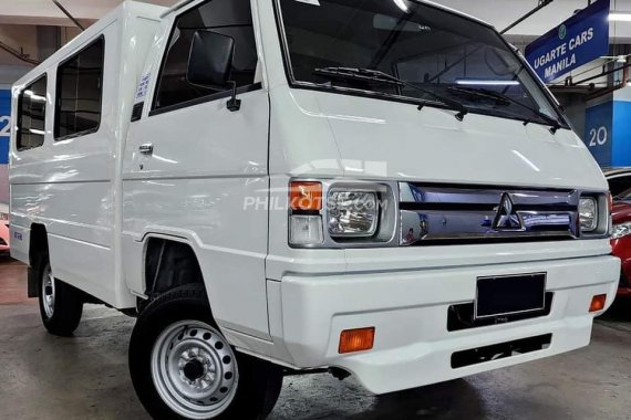 2022 Mitsubishi L300 with FB Body Dual AC 2.2L DSL MT -3 Seater Van