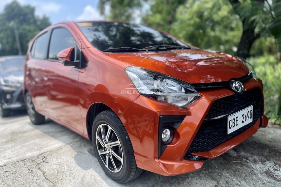 2023 Toyota Wigo 1.0 G Automatic Metallic Orange +63 920 975 9775