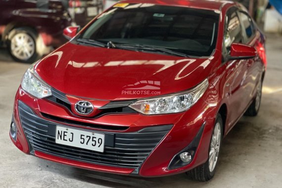 2019 Toyota Vios 1.3 E Automatic Red Mica +63 920 975 9775