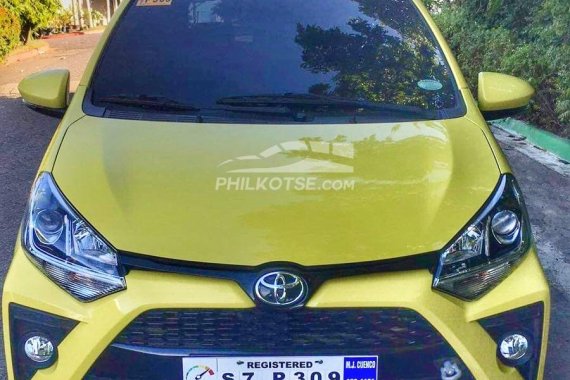 2022 Toyota Wigo 1.0 G Automatic Yellow SE +63 920 975 9775