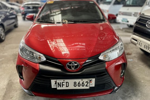 2022 Toyota Vios 1.3 XLE CVT Automatic Red Mica +63 920 975 9775