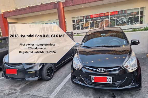 RUSH sale!!! 2018 Hyundai Eon Hatchback Low mileage / seldom used
