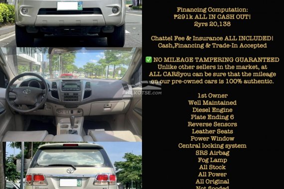 Budget Friendly SUV 2008 Toyota Fortuner G Automatic Diesel call 09171935289