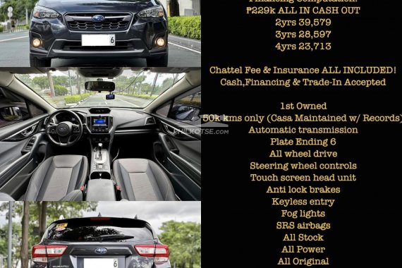 2018 Subaru XV 2.0 AWD Automatic Gas call for more details 09171935289