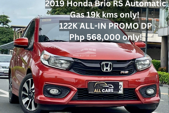 2019 Honda Brio RS Automatic Gas‼️19k kms only‼️📱09388307235📱