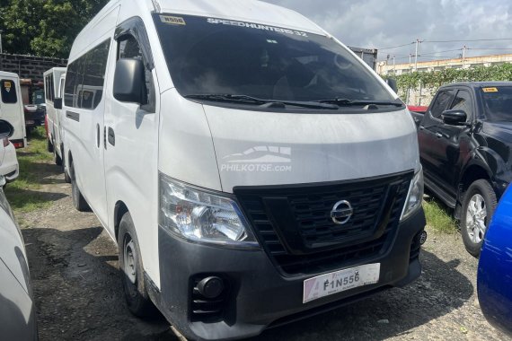 2019 Nissan NV350 Urvan Bubble Top M/T