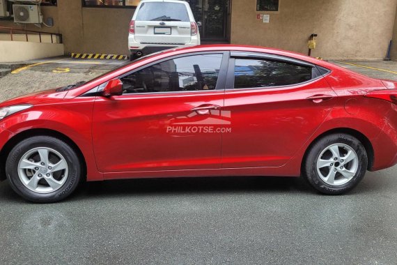 Red 2013 Hyundai Elantra Sedan second hand for sale