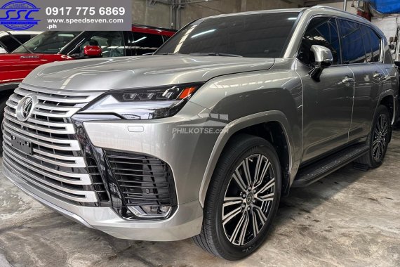 SILVER Brand New 2023 Lexus LX 600 Luxury 4WD 4x4 LX600