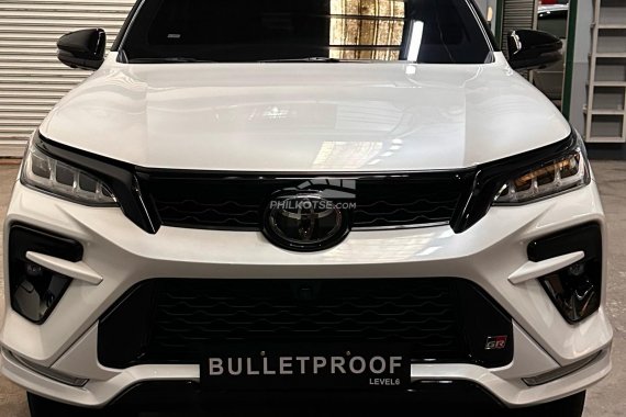 BULLETPROOF 2023 Toyota Fortuner GR Sport 4x4 Armored Level 6 - Brand New 