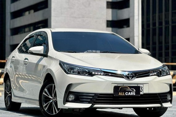2018 Toyota Corolla Altis 1.6V Automatic Gas White pearl 176K ALL IN CASH OUT