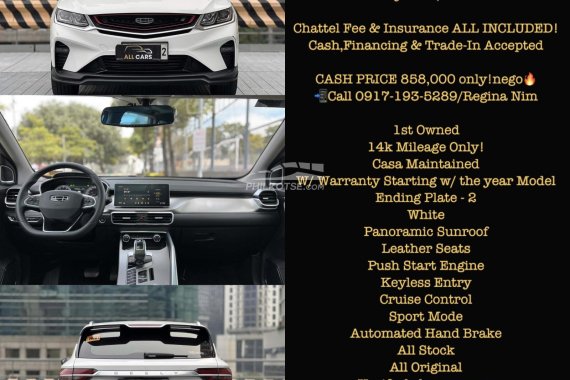 2021 Geely Coolray Premium 1.5 A/T Gas Call us for viewing 09171935289