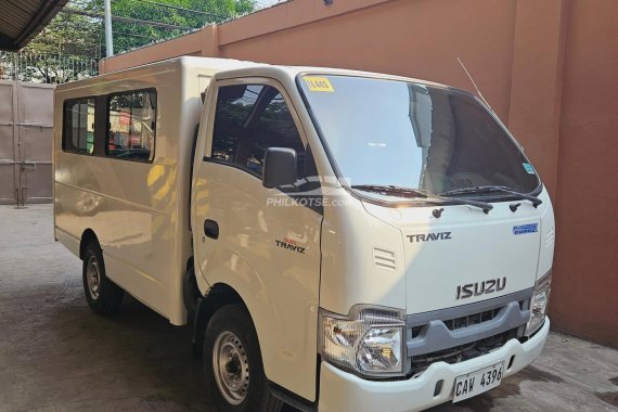 2021 Isuzu Traviz L 10ft Utility Van Dual AC M/T