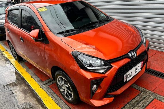 Toyota Wigo G Automatic 2022 Orange