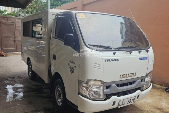 2021 Isuzu Traviz L 10ft Utility Van Dual AC M/T