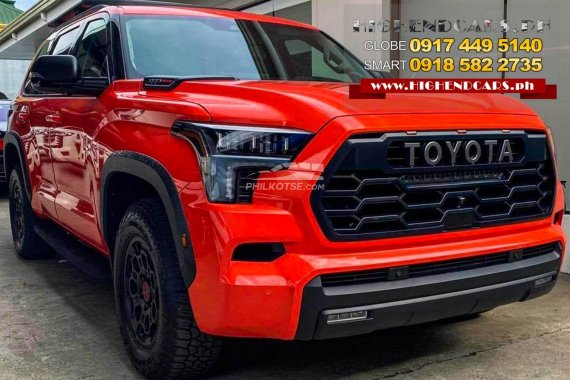 Be the first owner of this 2023 Toyota Sequoia TRD Pro  !!!