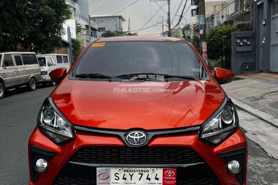 2022 Toyota Wigo G Automatic Orange