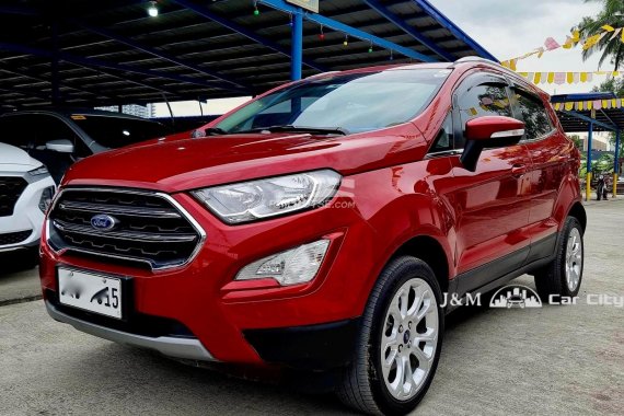 Selling Red 2019 Ford EcoSport  1.5 L Titanium AT second hand
