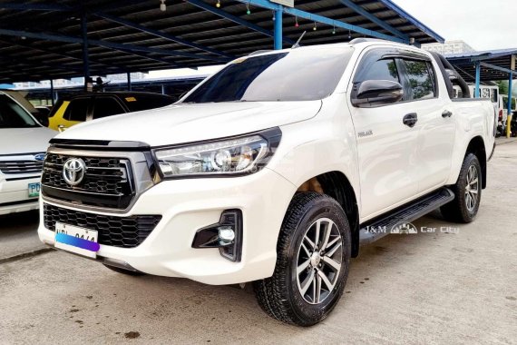 White 2019 Toyota Hilux Conquest 2.4 4x2 AT  for sale