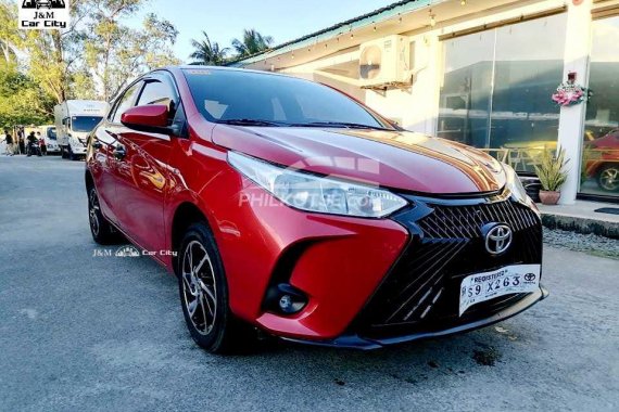Like New Red 2022 Toyota Vios 1.3 XLE CVT for sale