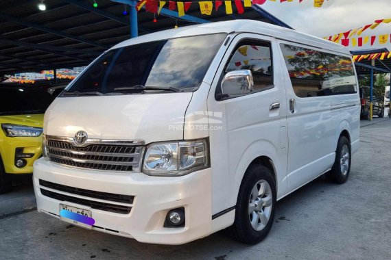 RUSH sale! White 2011 Toyota Hiace Super Grandia Minivan cheap price