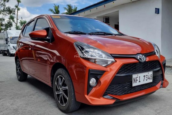 FOR SALE!!! Orange 2022 Toyota Wigo  1.0 G AT affordable price
