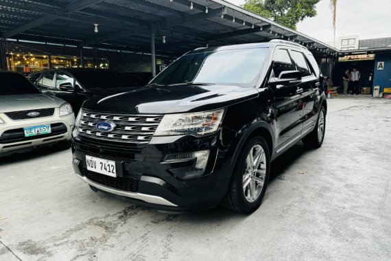 2016 FORD Explorer 2.3L Ecoboost Bi-Turbo Gas Automatic 4X2! Financing Available!