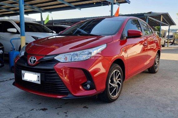 Red 2022 Toyota Vios 1.3 XLE CVT  for sale