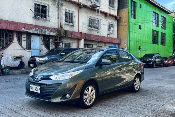 2019 Toyota Vios 1.3E Automatic 478k