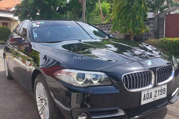 Black 2014 BMW 520D for sale; Low mileage